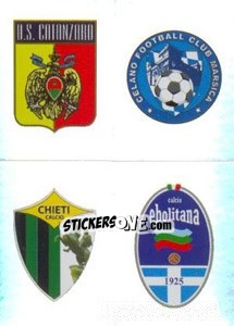 Cromo Scudetto (Catanzaro - Celano - Chieti - Ebolitana) - Calciatori 2011-2012 - Panini