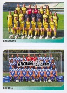 Cromo Squadra (Bardolino - Brescia) - Calciatori 2011-2012 - Panini