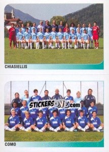 Cromo Squadra (Chiasiellis - Como) - Calciatori 2011-2012 - Panini