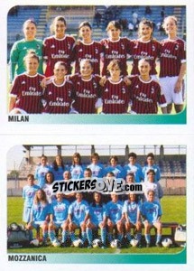 Sticker Squadra (Milan - Mozzanica) - Calciatori 2011-2012 n. 687 - Panini