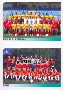 Sticker Squadra (Riviera Di Romagna - Roma) - Calciatori 2011-2012 - Panini