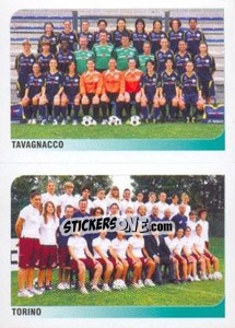 Figurina Squadra (Tavagnacco - Torino) - Calciatori 2011-2012 - Panini