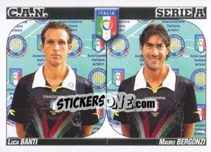 Sticker Banti - Bergonzi - Calciatori 2011-2012 n. A2 - Panini