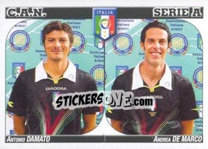 Sticker Damato - De Marco - Calciatori 2011-2012 n. A4 - Panini