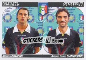 Sticker Gervasoni - Giannoccaro - Calciatori 2011-2012 n. A6 - Panini