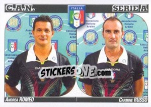 Sticker Romeo - Russo - Calciatori 2011-2012 - Panini