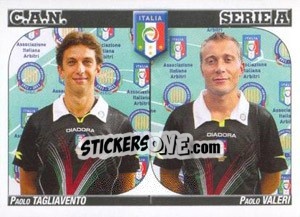 Figurina Tagliavento - Valeri - Calciatori 2011-2012 - Panini