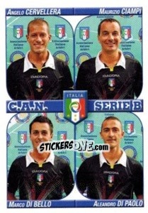 Figurina Cervellera - Ciampi - Di Bello - Di Paolo - Calciatori 2011-2012 - Panini