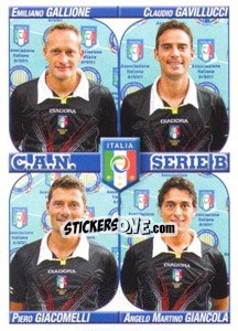 Cromo Gallione - Gavillucci - Giacomelli - Giancola - Calciatori 2011-2012 - Panini