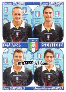 Sticker Gallione - Gavillucci - Giacomelli - Giancola - Calciatori 2011-2012 n. A15 - Panini