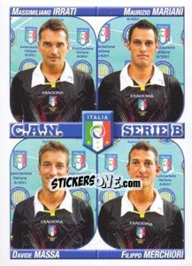 Sticker Irrati - Mariani - Massa - Merchiori - Calciatori 2011-2012 n. A16 - Panini