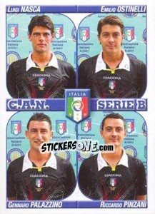 Sticker Nasca - Ostinelli - Palazzino - Pinzani - Calciatori 2011-2012 n. A17 - Panini