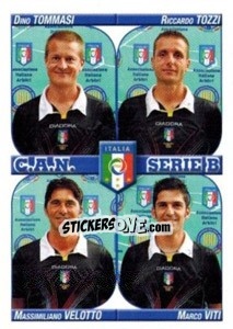 Figurina Tommasi - Tozzi - Velotto - Viti - Calciatori 2011-2012 - Panini