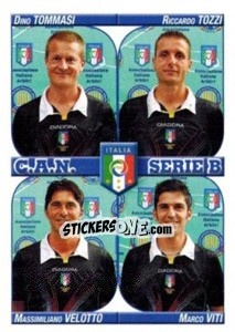 Sticker Tommasi - Tozzi - Velotto - Viti - Calciatori 2011-2012 n. A18 - Panini