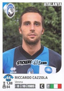 Sticker Riccardo Cazzola - Calciatori 2011-2012 n. Ag4 - Panini