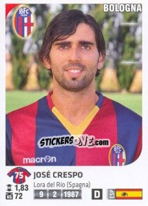 Sticker Jose Crespo - Calciatori 2011-2012 n. Ag7 - Panini