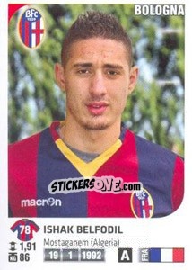 Cromo Ishak Belfodil - Calciatori 2011-2012 - Panini