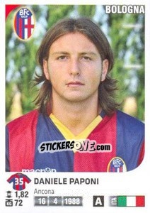 Figurina Daniele Paponi - Calciatori 2011-2012 - Panini