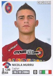 Sticker Nicola Murru - Calciatori 2011-2012 n. Ag14 - Panini