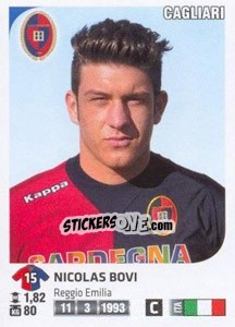 Sticker Nicolas Bovi - Calciatori 2011-2012 n. Ag15 - Panini