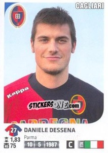 Figurina Daniele Dessena - Calciatori 2011-2012 - Panini
