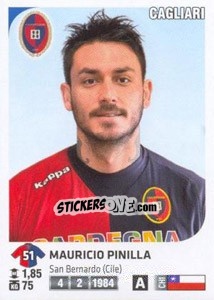 Cromo Mauricio Pinilla - Calciatori 2011-2012 n. Ag18 - Panini