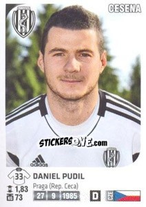 Sticker Daniel Pudil - Calciatori 2011-2012 n. Ag27 - Panini