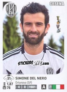 Sticker Simone Del Nero - Calciatori 2011-2012 n. Ag29 - Panini