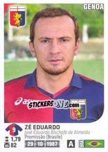 Sticker Ze Eduardo - Calciatori 2011-2012 n. Ag48 - Panini