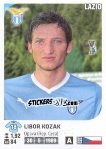 Sticker Libor Kozak - Calciatori 2011-2012 - Panini