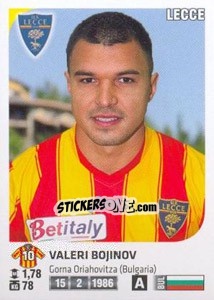 Sticker Valeri Bojinov - Calciatori 2011-2012 n. Ag71 - Panini