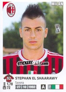 Sticker Stephan El Shaarawy - Calciatori 2011-2012 n. Ag77 - Panini