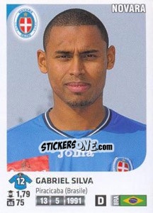 Sticker Gabriel Silva - Calciatori 2011-2012 - Panini