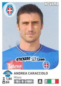 Sticker Andrea Caracciolo - Calciatori 2011-2012 n. Ag89 - Panini