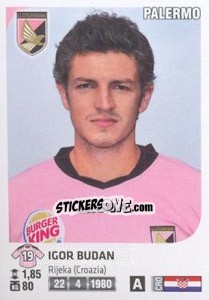Sticker Igor Budan - Calciatori 2011-2012 - Panini