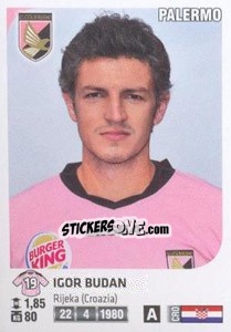 Cromo Igor Budan - Calciatori 2011-2012 - Panini