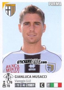 Figurina Gianluca Musacci - Calciatori 2011-2012 - Panini