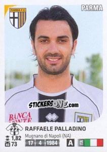 Sticker Raffaele Palladino - Calciatori 2011-2012 n. Ag102 - Panini