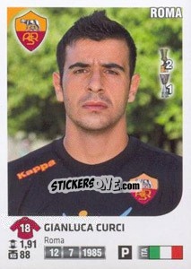 Sticker Gianluca Curci - Calciatori 2011-2012 - Panini