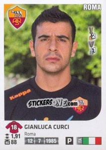 Sticker Gianluca Curci - Calciatori 2011-2012 n. Ag103 - Panini