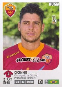 Figurina Cicinho - Calciatori 2011-2012 - Panini
