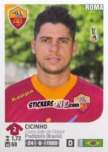 Sticker Cicinho - Calciatori 2011-2012 n. Ag105 - Panini