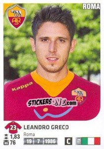 Figurina Leandro Greco - Calciatori 2011-2012 - Panini