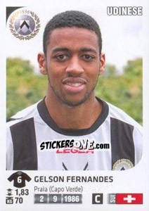 Cromo Gelson Fernandes - Calciatori 2011-2012 - Panini