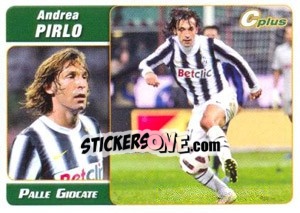 Figurina Andrea Pirlo - Palle Giocate