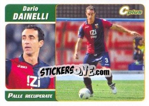 Cromo Dario Dainelli / Palle Recuperate - Calciatori 2011-2012 - Panini