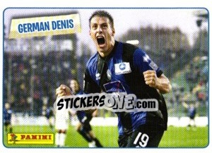 Sticker German Denis - Calciatori 2011-2012 - Panini