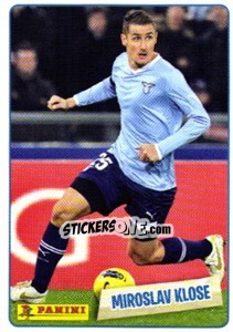 Sticker Miroslav Klose - Calciatori 2011-2012 n. V4 - Panini