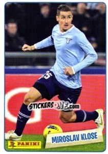 Cromo Miroslav Klose - Calciatori 2011-2012 - Panini