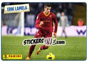 Sticker Erik Lamela - Calciatori 2011-2012 n. V5 - Panini